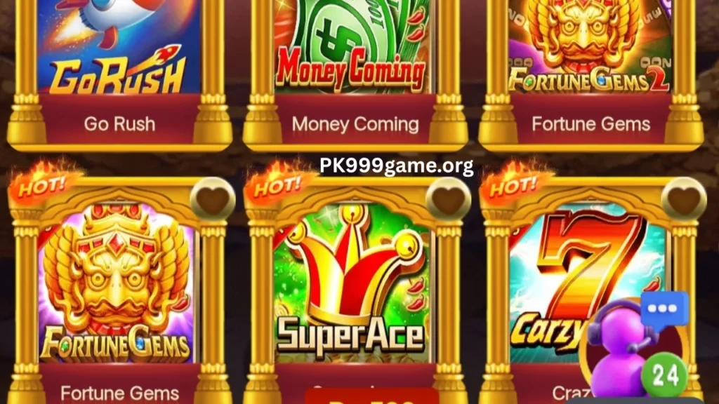 Popular Games of PK999 Game APK